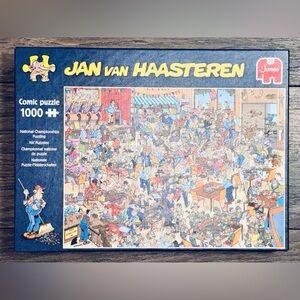 Jan Van Haasteren National Championships Puzzling 1000 Piece Puzzle EXCELLENT